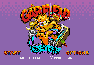 Garfield - Caught in the Act (USA, Europe) (Beta) (1995-09-11)